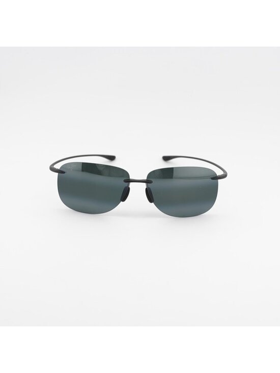 Maui Jim HIKINA 445 11M Sunglasses Grey Rectangle Frame, Grey Lenses main image 8